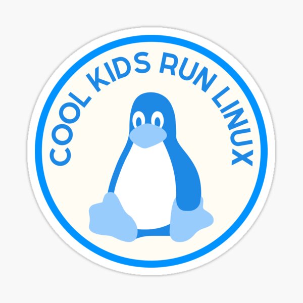 Item preview, Cool Kids Run Linux designed and sold by jancini.