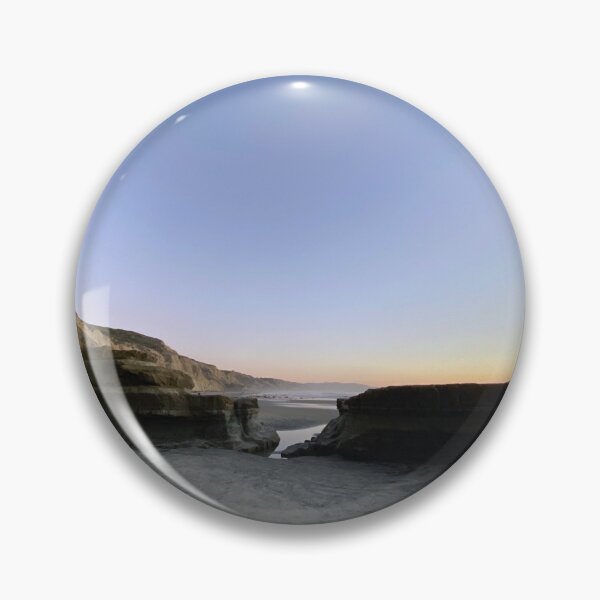 Item preview, Cliffs Rocks Sea Waves Beach Ocean Pacific Seaside Horizon Landscape Outdoors Nature Art  designed and sold by gkao.