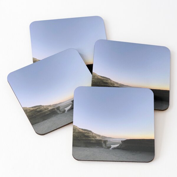Item preview, Cliffs Rocks Sea Waves Beach Ocean Pacific Seaside Horizon Landscape Outdoors Nature Art  designed and sold by gkao.