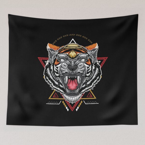 Item preview, Cyborg Tiger designed and sold by Arthur Wendler.