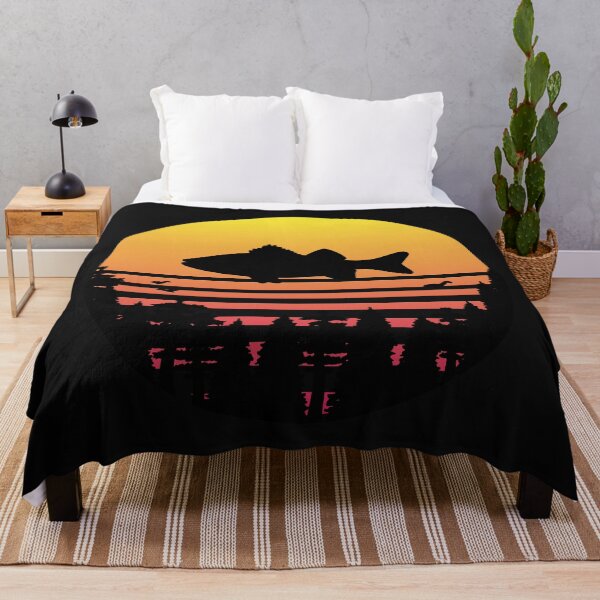 Item preview, Sunset Walleye fishing designed and sold by jkulling.