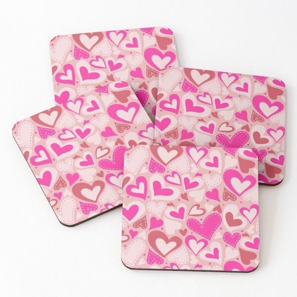 Item preview, Pink hearts designed and sold by NF90.