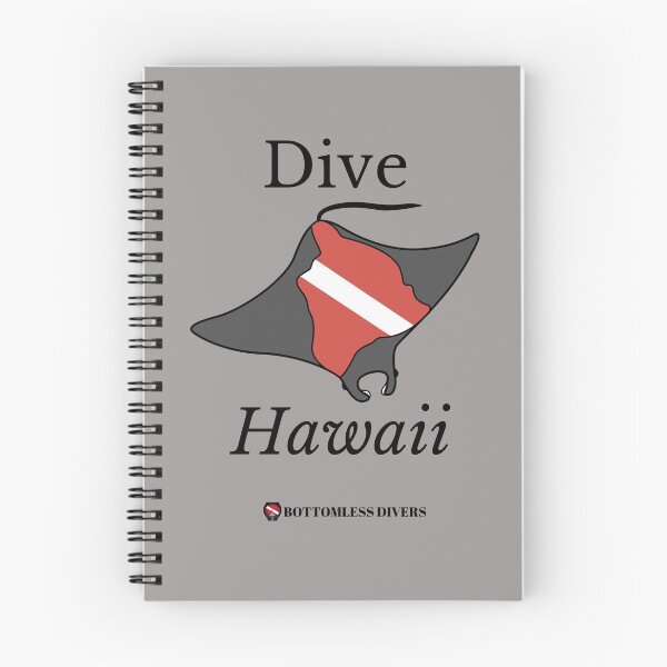 Item preview, Dive Hawaii Manta Ray with Black Font designed and sold by BottomlessDiver.