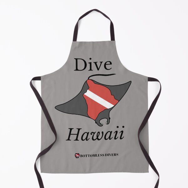 Item preview, Dive Hawaii Manta Ray with Black Font designed and sold by BottomlessDiver.