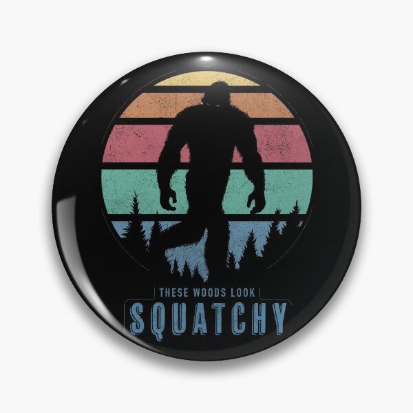 Item preview, These Woods Look Squatchy designed and sold by GeckodojoDraws.