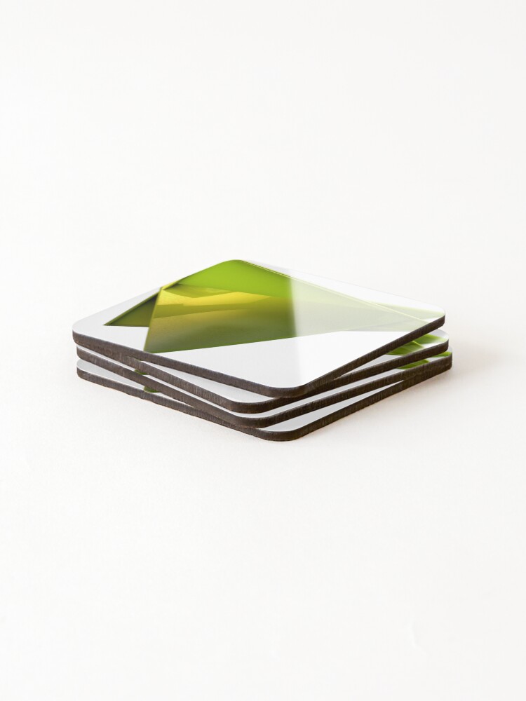Thumbnail 4 of 5, Coasters (Set of 4), 3D Triangle design designed and sold by Rajzone.