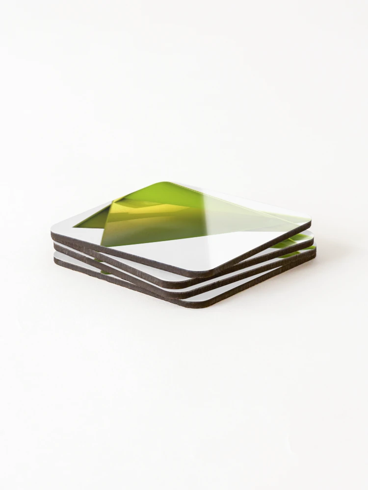 Thumbnail 4 of 5, Coasters (Set of 4), 3D Triangle design designed and sold by Rajzone.