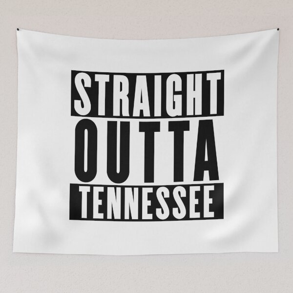 Item preview, Straight Outta Tennessee designed and sold by RandomStuffShop.