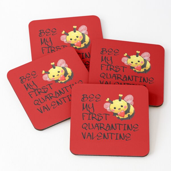 Item preview, Bee My First Quarantine Valentine  designed and sold by Angees.