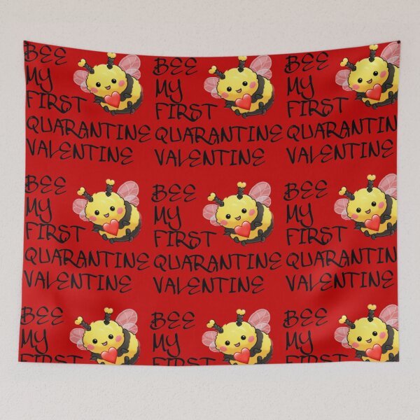 Item preview, Bee My First Quarantine Valentine  designed and sold by Angees.
