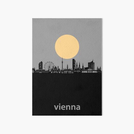 Item preview, vienna skyline minimal designed and sold by BekimART2.