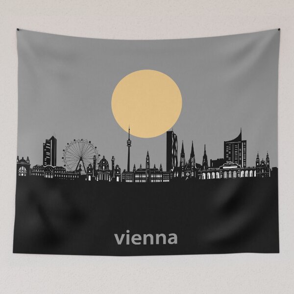 Item preview, vienna skyline minimal designed and sold by BekimART2.