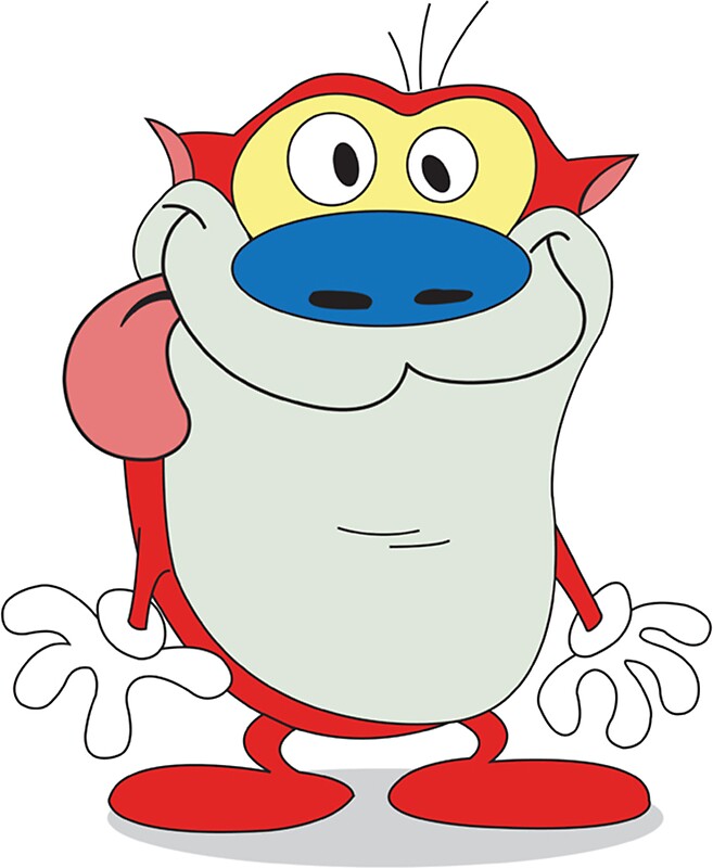 "Stimpson "Stimpy" J. Cat" Stickers by gtcdesign | Redbubble