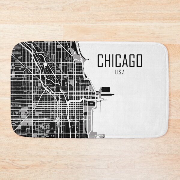 Item preview, Chicago Map designed and sold by pinspace.