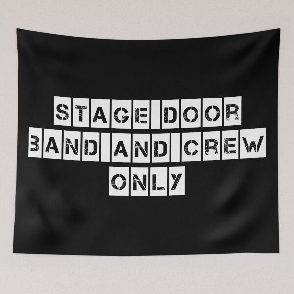Item preview, Stage Door (For Black clothing) designed and sold by ExcellRocks.