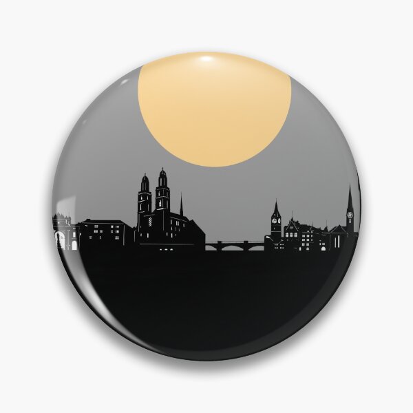Item preview, zurich skyline minimal designed and sold by BekimART2.