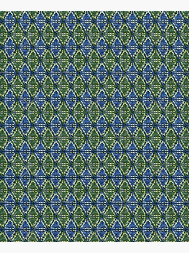 Thumbnail 6 of 6, Apron, CreateTime-Vision - Green & Blue designed and sold by CreateTime.