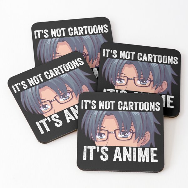 Item preview, Anime Merch - It's Not Cartoons It's Anime designed and sold by Murraysworkout.