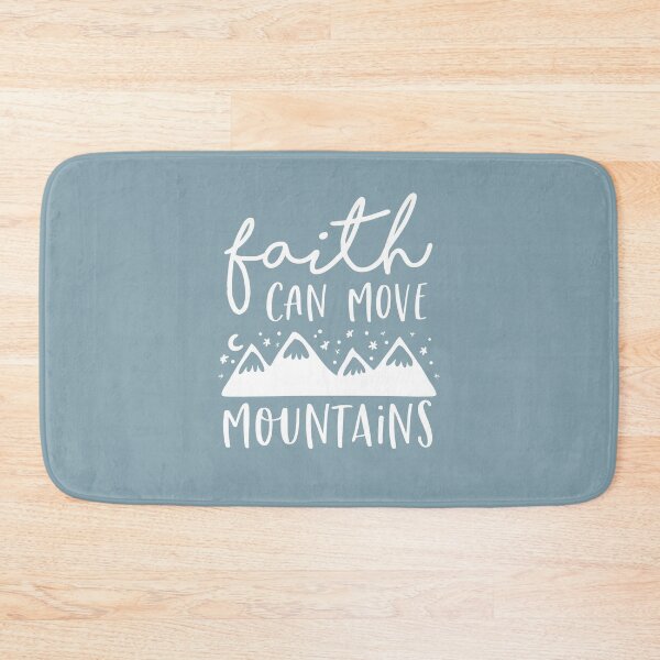 Item preview, Faith Can Move Mountains designed and sold by redwoodandvine.