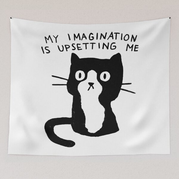Item preview, Fox Shiver - My Imagination is Upsetting Me designed and sold by Fox Shiver.