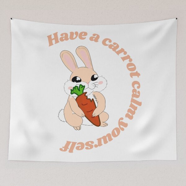 Item preview, Have a Carrot Calm Yourself designed and sold by LaylaCreator.