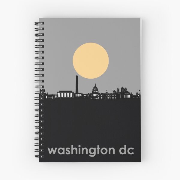 Item preview, washington dc skyline minimal designed and sold by BekimART2.