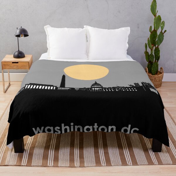 Item preview, washington dc skyline minimal designed and sold by BekimART2.