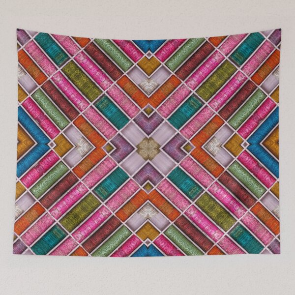 Item preview,  Multicolour check pattern  designed and sold by Craft-Qasba .
