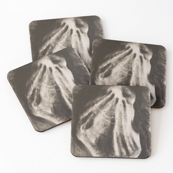 Item preview, Sea Shell in Charcoal designed and sold by RotondoArt.
