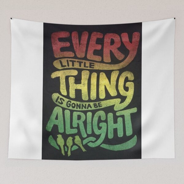 Item preview, EVERY LITTLE THING IS GONA BE ALLRIGHT designed and sold by n82camisetas.