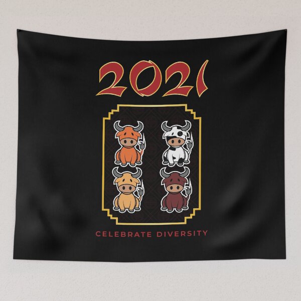 Item preview, Year of The Ox 2021 Outfit for Chinese Ox Zodiac Gift  designed and sold by Rzelemenz.