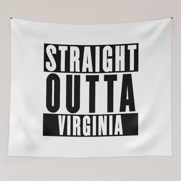 Item preview, Straight Outta Virginia designed and sold by RandomStuffShop.