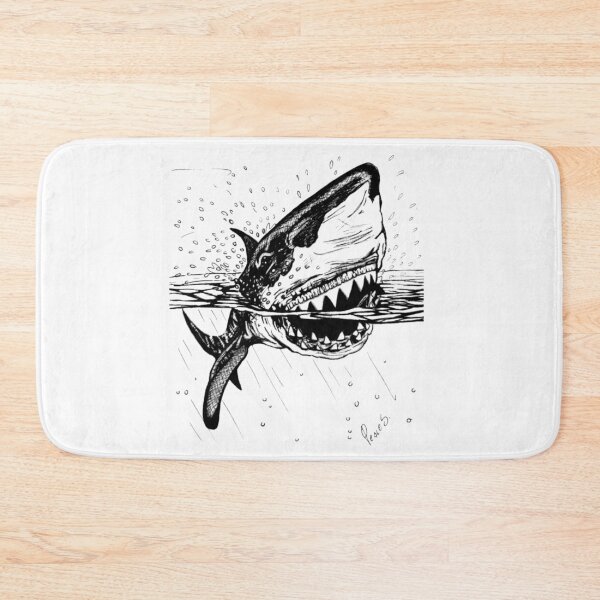 Item preview, Shark (Black and White version) designed and sold by World-of-Sara.