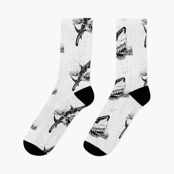 Item preview, Shark (Black and White version) designed and sold by World-of-Sara.