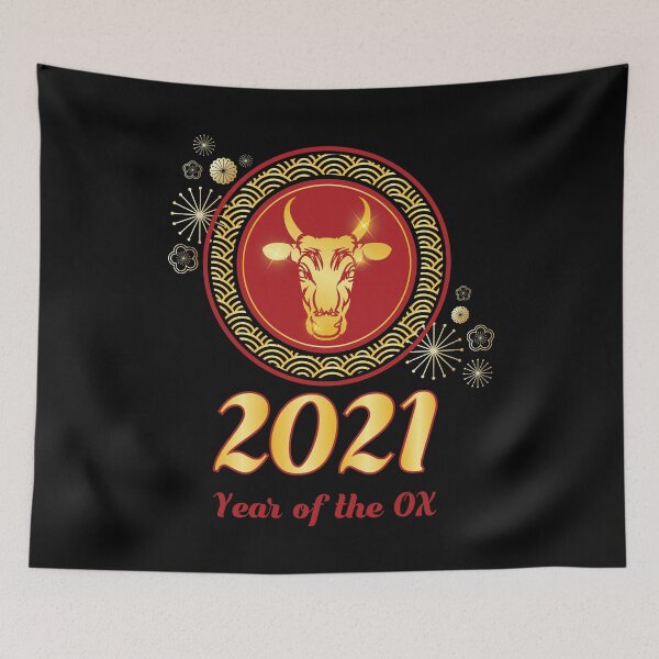 Item preview, Year of The Ox 2021 Outfit for Chinese Ox Zodiac Gift  designed and sold by Rzelemenz.