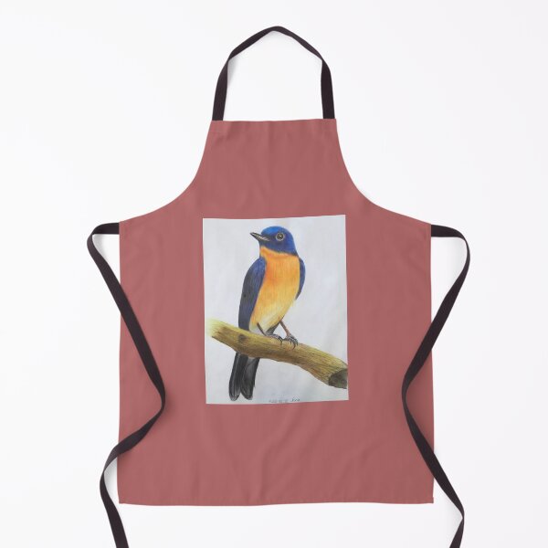 Item preview, Bird Pastel Painting Art.(Red) designed and sold by LotusCreations.