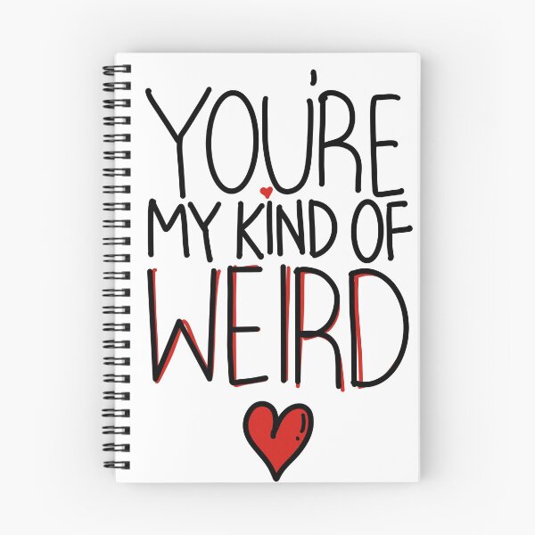 Item preview, You’re my kind of weird Funny valentine love card designed and sold by creativepod.