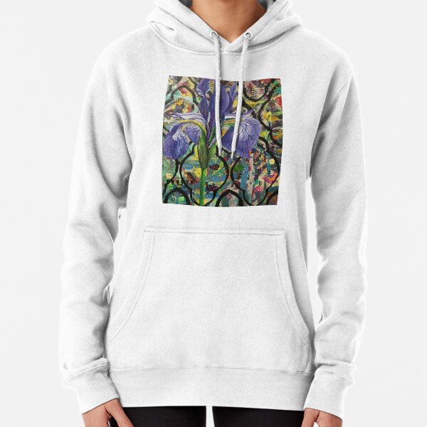 IRIS with pattern Pullover Hoodie