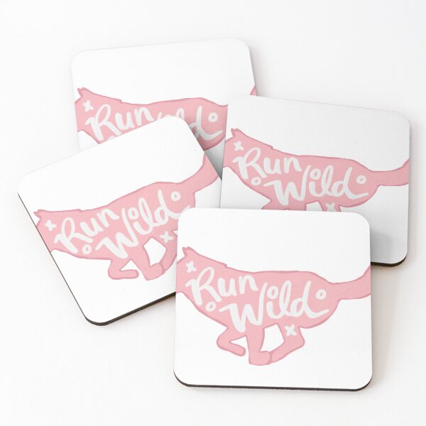Item preview, Run Wild - Canine in Pink designed and sold by VivtheFish.