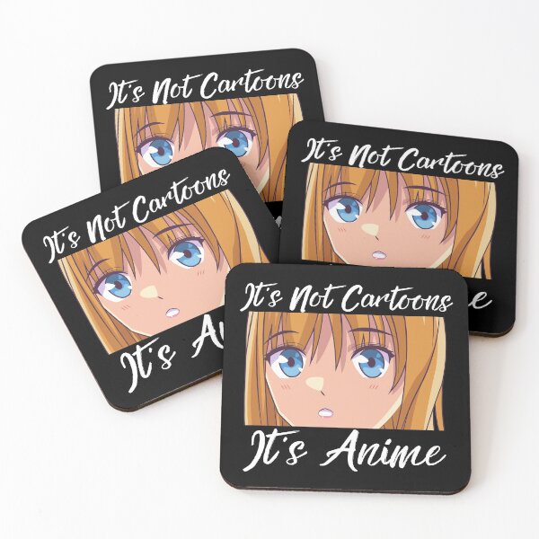 Item preview, Anime Girl Merch - It's Not Cartoons It's Anime designed and sold by Murraysworkout.