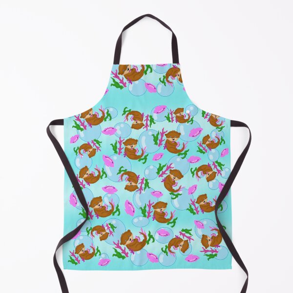 Item preview, Cute sea otter pattern designed and sold by KatyChristoff.