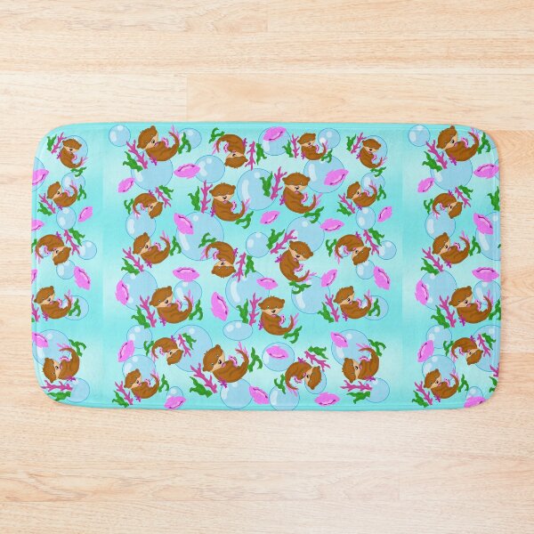 Item preview, Cute sea otter pattern designed and sold by KatyChristoff.