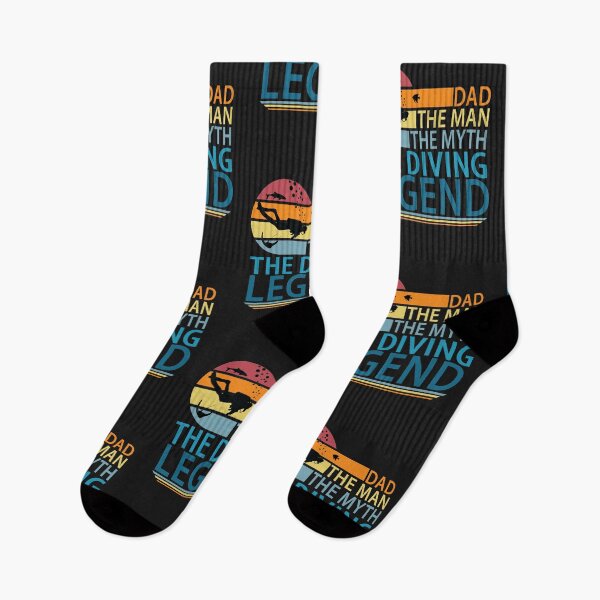 Item preview, Dad, The Man, The Myth, The Diving Legend designed and sold by TravelScientist.