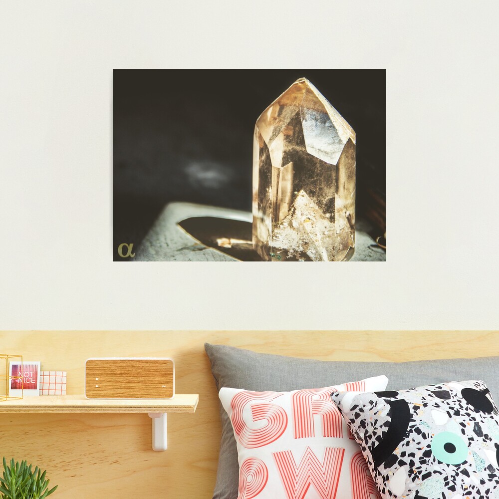 Citrine Point Photographic Print