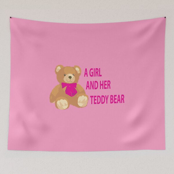 Item preview, A Girl and Her Teddy Bear designed and sold by JAZTshirt.