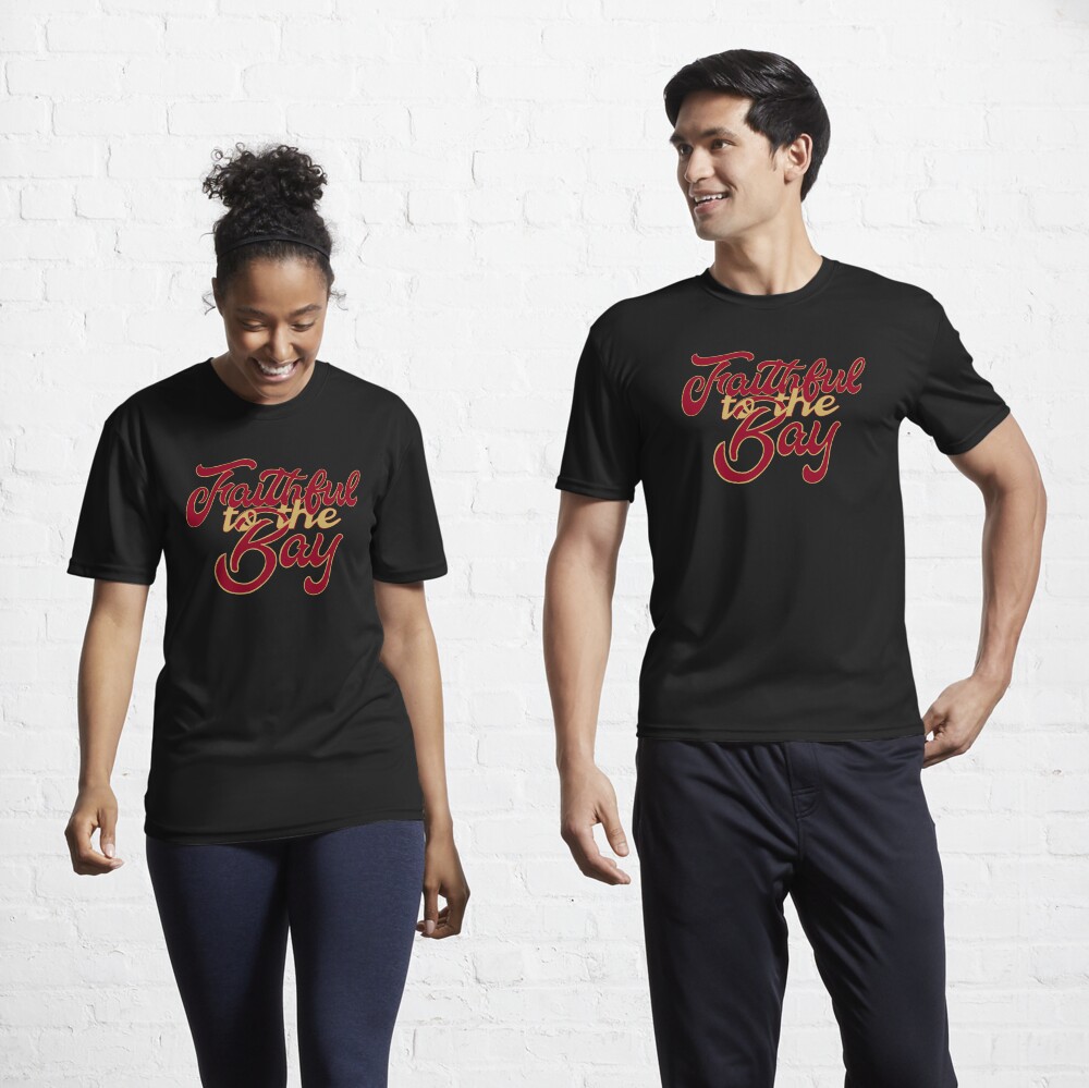 San Francisco 49ers 75th Anniversary Faithful To The Bay T-shirt