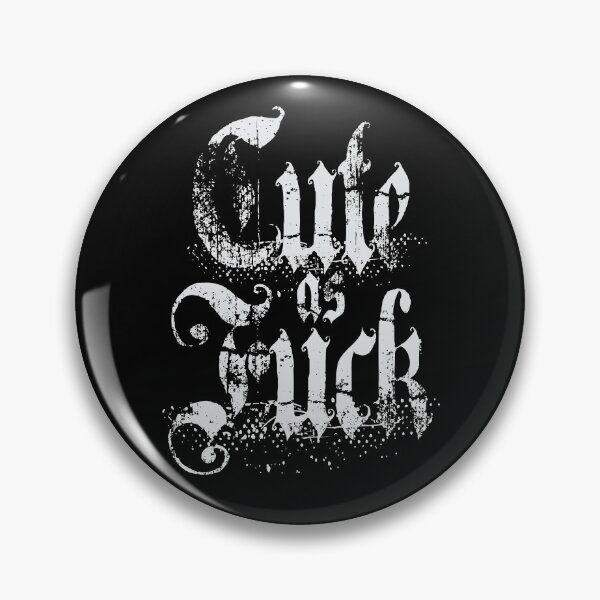 Item preview, Cute AF in Grunge/goth style designed and sold by Sima Sirus.
