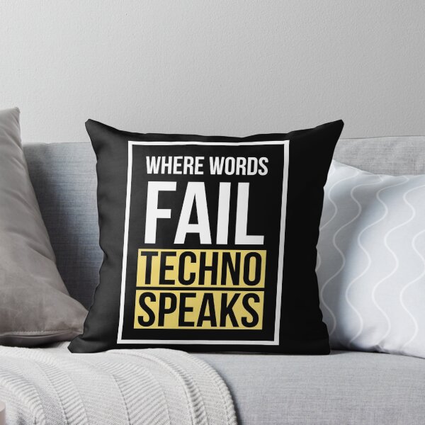 Item preview, Where Words Fail , Techno Speaks designed and sold by Express YRSLF.