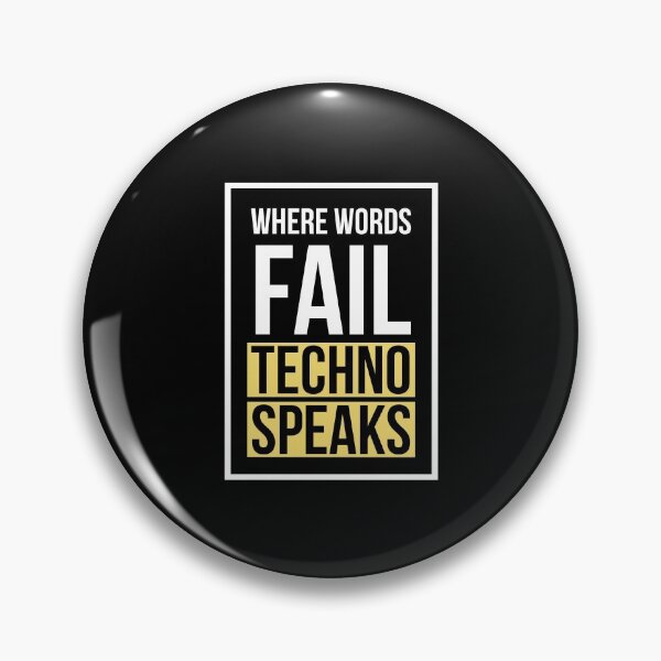 Item preview, Where Words Fail , Techno Speaks designed and sold by Express YRSLF.