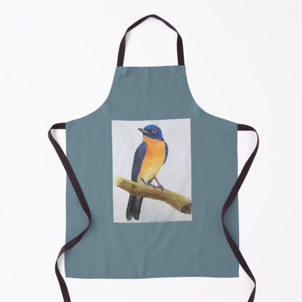 Item preview, Bird Pastel Painting Art.(Blue) designed and sold by LotusCreations.